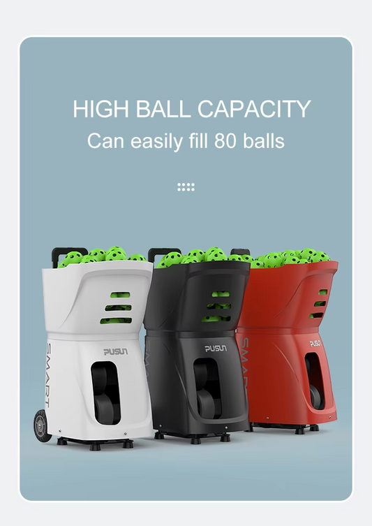 PUSUN PP-SMART Pickleball Ball Machine - APP Controlled, 28 Drill Modes