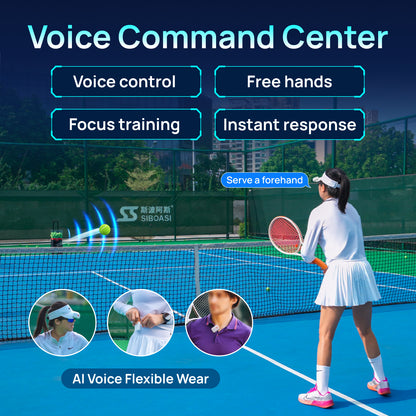 T7 Pro Smart Tennis Ball Machine | App-Controlled Programmable Drills