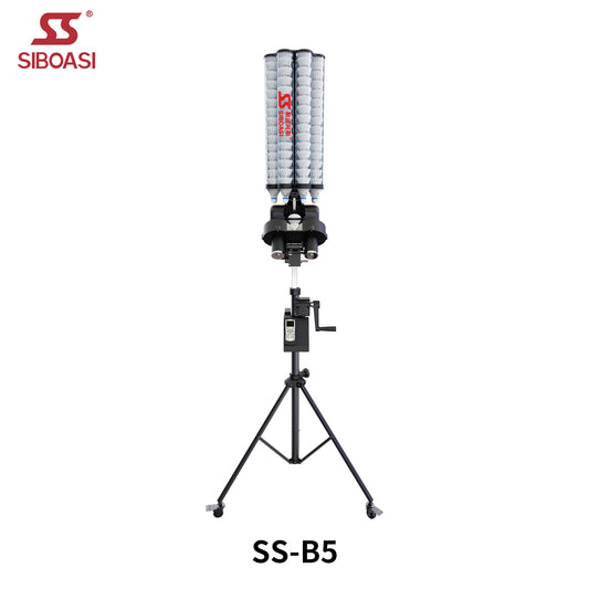 SIBOASI B7 Professional Badminton Training Machine | Full-Court Coverage