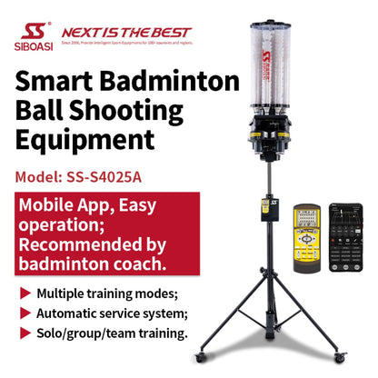 SIBOASI SS-S4025A Advanced Badminton Machine | Multi-Sport Compatible