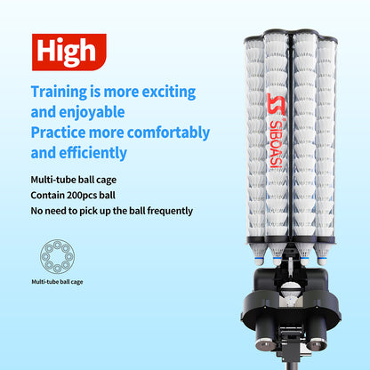 SIBOASI B3 Entry-Level Badminton Training Machine | Beginner Friendly