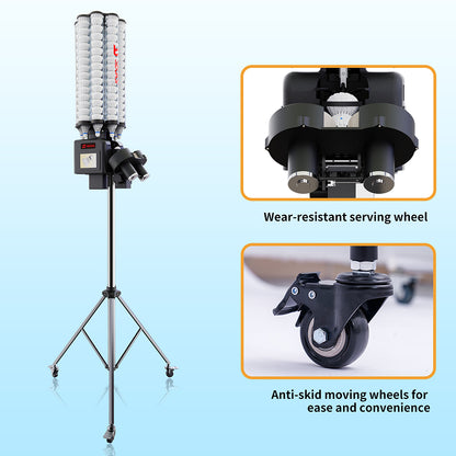 SIBOASI B3 Entry-Level Badminton Training Machine | Beginner Friendly