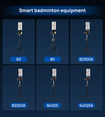 SIBOASI B7 Professional Badminton Training Machine | Full-Court Coverage