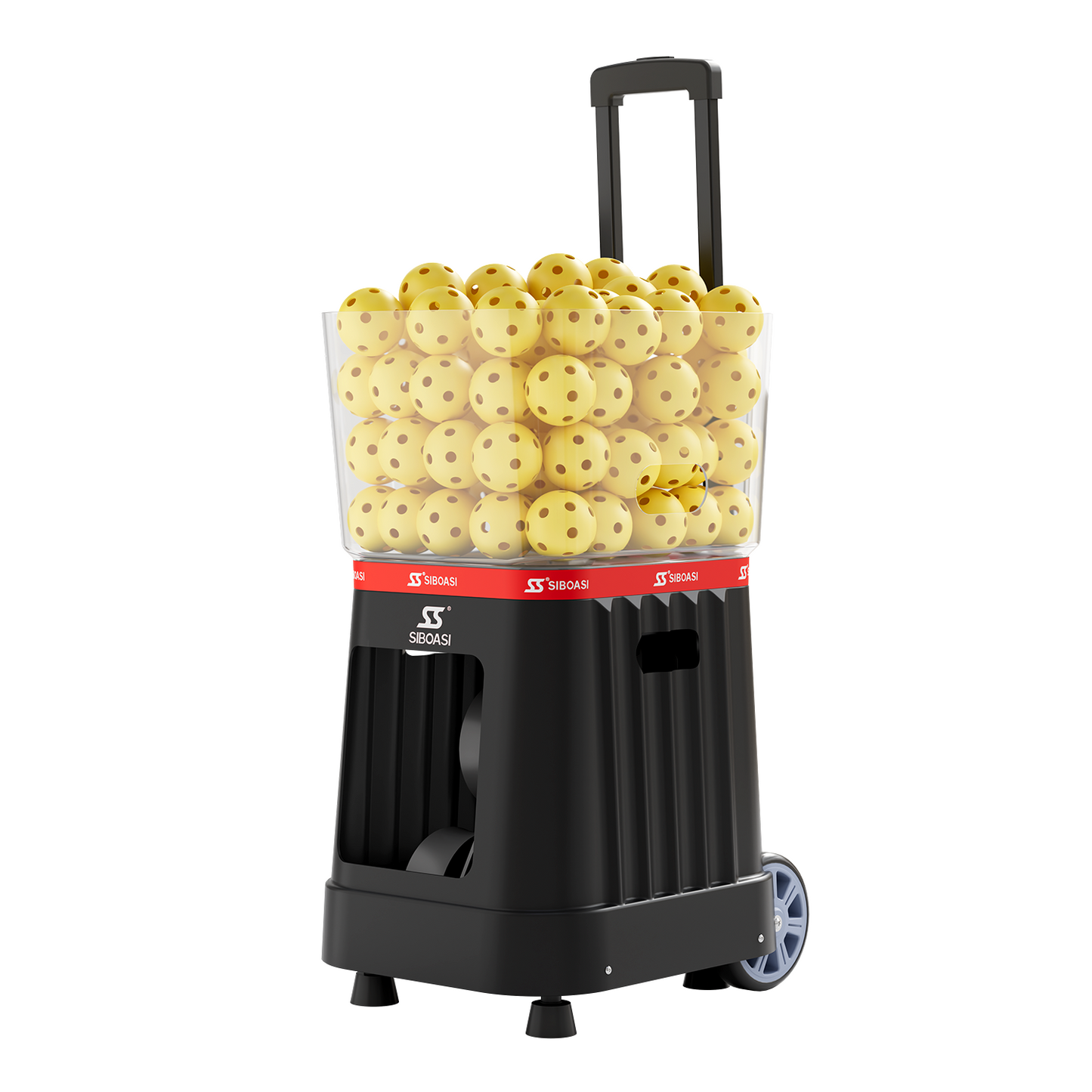 SS-C6 AI Pickleball Training Robot | Voice-Controlled Ball Machine with App Drills